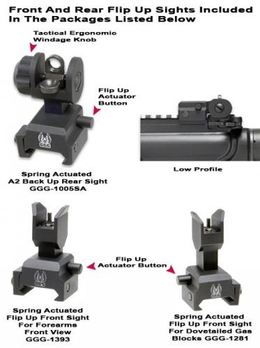 GG&G AR Spring Actuated Front And photo