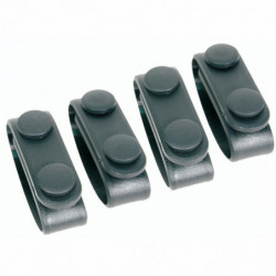 Blackhawk Molded Belt Keepers (4) Black