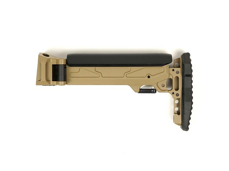 CRC 5002/9037L 4.5mm Left Side Folding Telescopic Buttstock with Cheek ...