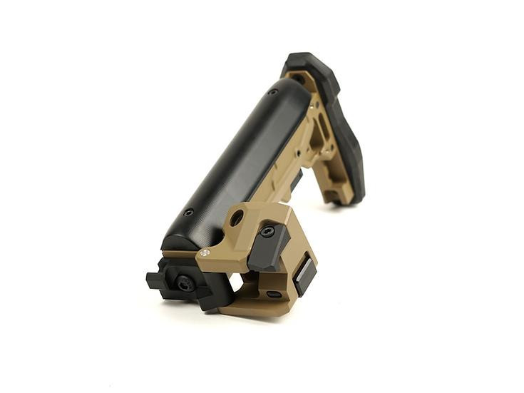 CRC 5002/9037L 4.5mm Left Side Folding Telescopic Buttstock with Cheek ...