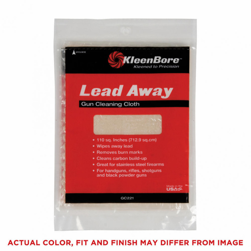 Kleen-bore Lead Away Gun Cloth 10pk | 4Shooters.com