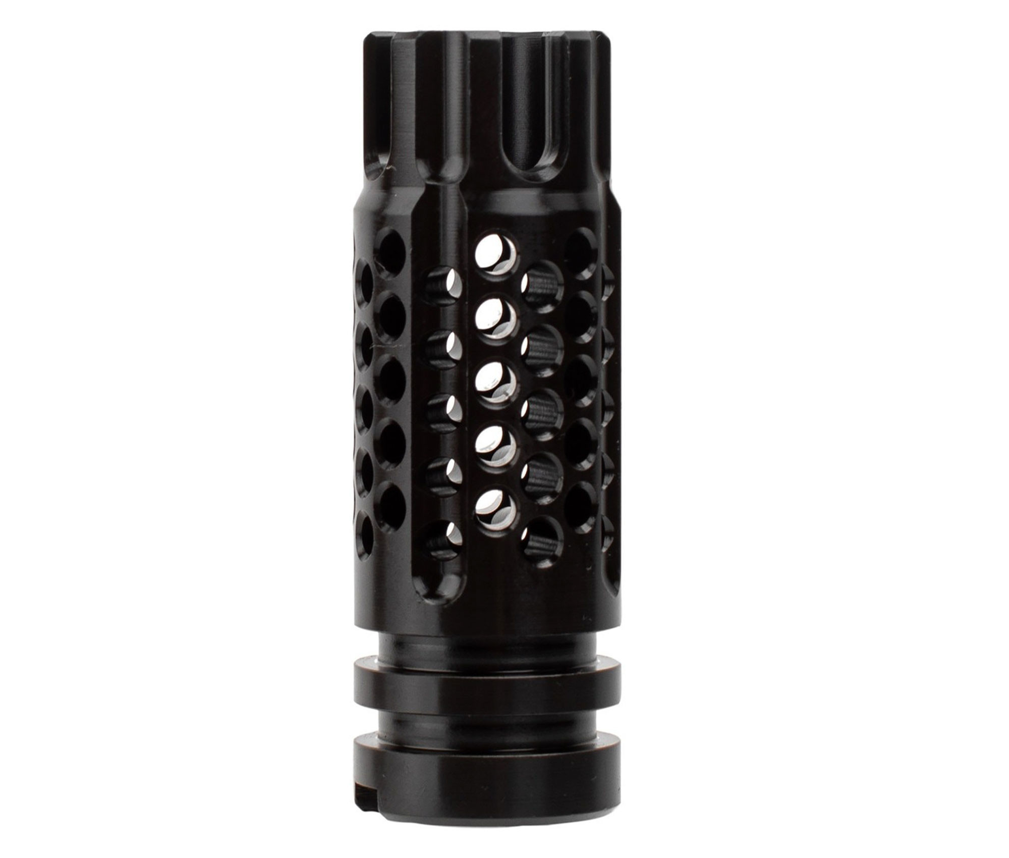 SLR Rifleworks Synergy AK-47 Compensator 14X1LH Black | 4Shooters.com