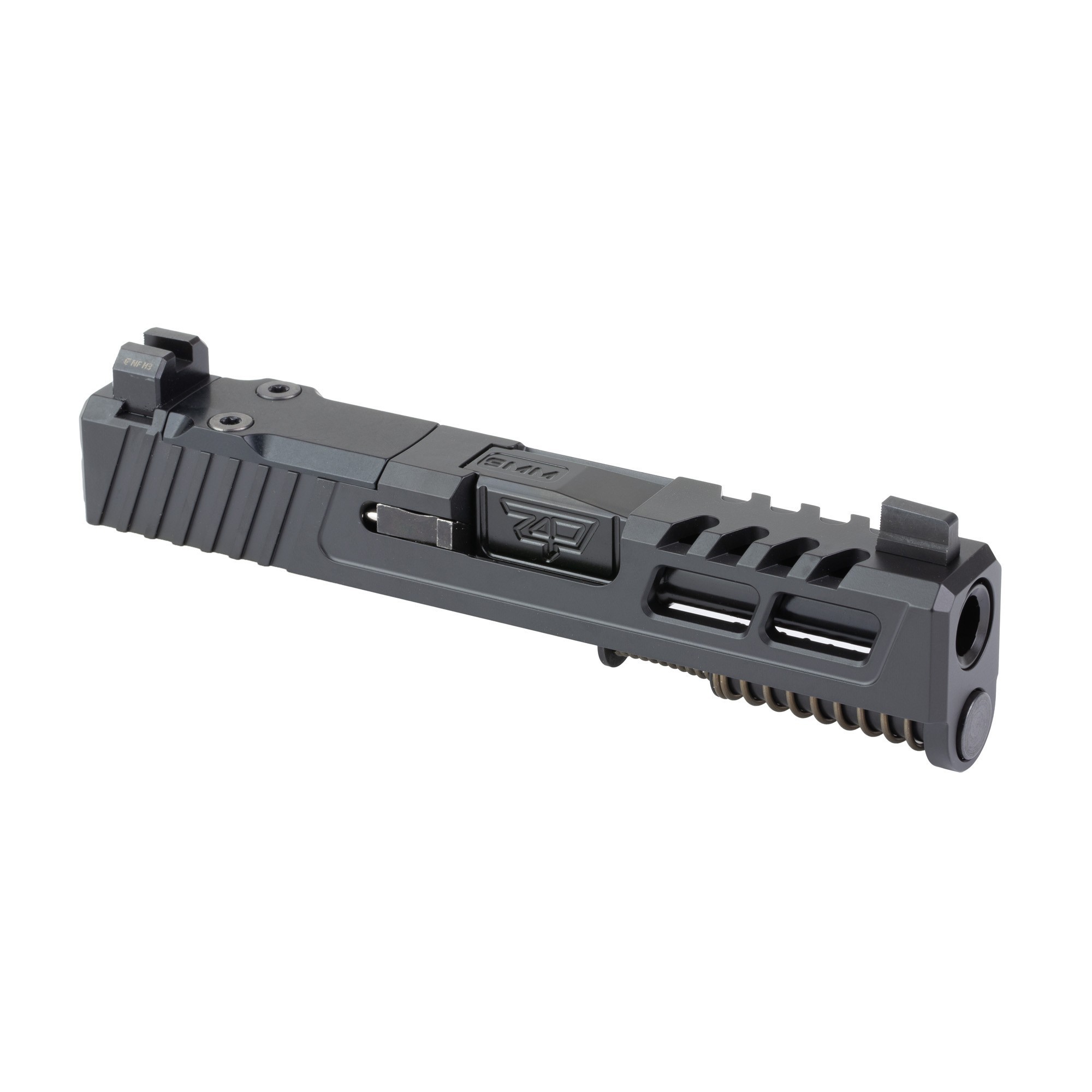 Zaffiri Glock 43X ZPS.2 Complete Slide w/Barrel to RMSc Optic Cut