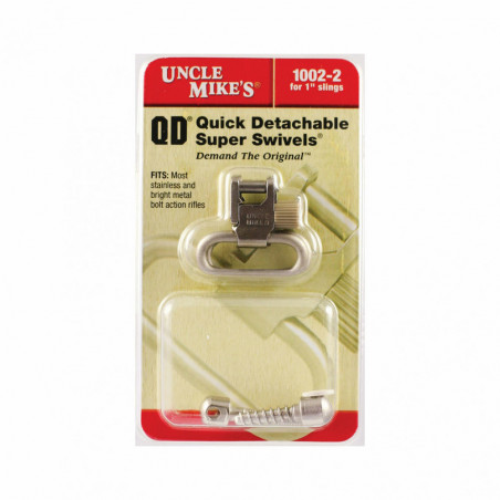 Uncle Mike's Swivels QD 115 1" Nickel