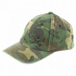 PHU SKULL FLEX HAT CAMO/BLK S/M