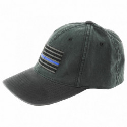 PHU THIN BLUE LINE FLEX HAT S/M