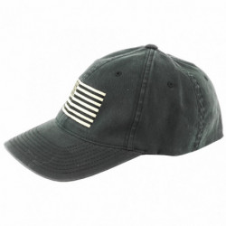 PHU AMERICAN FLEX HAT BLK/WHI S/M