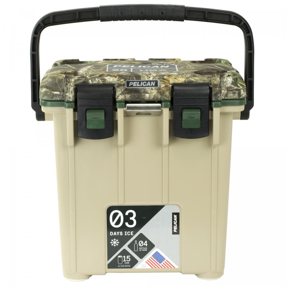 Pelican 20 Quarts Elite Cooler Realtree