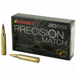 Barnes Precision Match Boat Tail 300Win 220 Grain 20/200