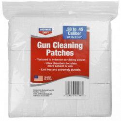 Birchwood Casey Patches 2-1/4" .38-.45 Cal 500Pk