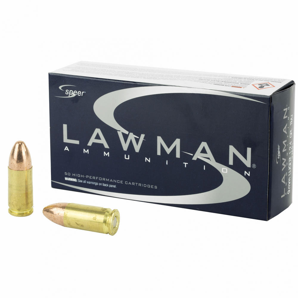 Spree Lawman 9mm 124 Grain Total Metal Jacket 50/1000 | 4Shooters.com