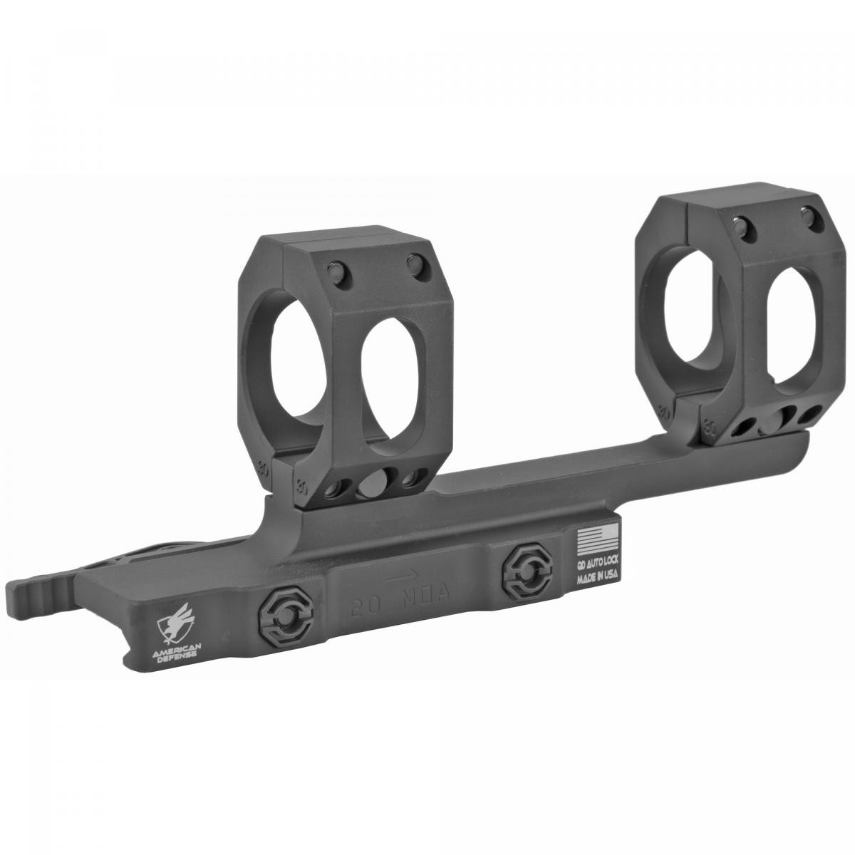 Support Optique American Defense AD-170-VPG-5LUG STD – Noir – Gauche/Droite