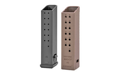 KRISS Magazine Extension Kit for Glock 21 +17Rd FDE 3Pk