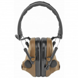 3M/Peltor ComTac V Defender Electronic Earmuff Coyote Brown