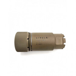 AK Flash Hider Compact By Strela 5.45x39mm GEN 2 Coyote