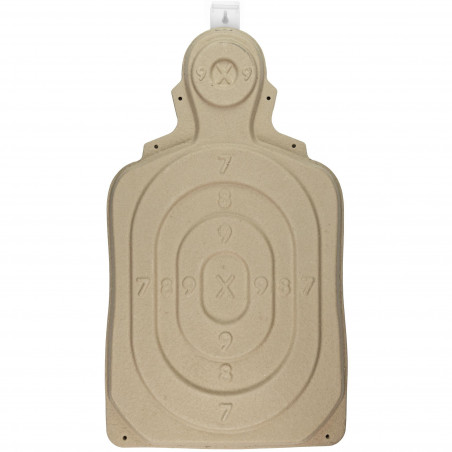 Birchwood 3D Bulls Eye Torso Target w/Mounting Tab 3Pk