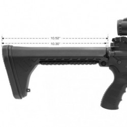 UTG PRO AR-15 Ops Ready S5 Fixed Stock Black