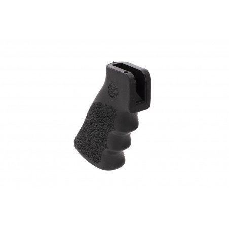 Hogue AR-15/M-16 OverMolded Pistol Grip with Cargo Management Black