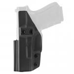 Tagua Ambi Disruptor IWB/OWB Belt Holster Glock 19 w/TLR7 Light Black