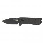 SOG Ultra XR Folding Knife 2.8" Drop Point Straight Edge Black Handle