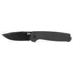 SOG Terminus SJ Folding Knife Clip Point Straight Point Blade 2.9" Black G10 Handle