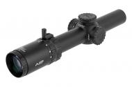 Primary Arms SLx 1-6x24mm SFP Rifle Scope Gen IV - Illuminated ACSS Nova Fiber Wire Reticle - Red Dot Bright