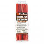 Kleen-Bore Double Ended Nylon Brush Red 20Pk