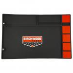 Birchwood Casey Pistol Cleaning Mat 17"X11" Black/Red