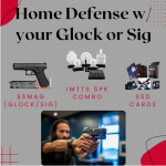 Laser Ammo Home Defense with Your Glock or Sig