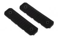 Strike Industries M-LOK Cable Management Rail Covers Long Black 2 Piece Set