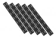 Bravo Company Manufacturing 5.5" M-LOK Rail Panel Kit 5 Pack Black