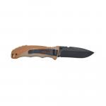 Camillus Inflame Folding Knife Black Blade 3.25" Beige/Brown Handle