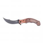 Columbia Ritual Compact Folding Knife Blade 3.33" Micarta Brown Handle