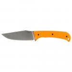 Hogue Extrak XL Fixed Knife Silver Blade 3.9" Orange G10 Handle