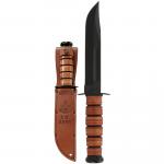 KA-BAR US Army Fixed Knife Black Blade 7" SDE Handle