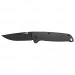 SOG Adventurer Folding Knife Black Blade 3" Black Handle