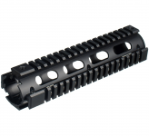 UTG PRO AR-15 4/15 Drop-in Quad Rail Handguard Mid length Black