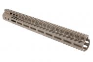 Guntec USA 16.5" .308 Ultra Lightweight Handguard DPMS Low M-LOK Flat Dark Earth