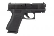 Glock Blue Label G43X MOS 9mm Pistol Black