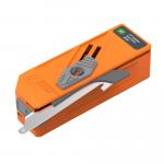 Outdoor Edge Utility Blade Dispenser 12 Blades Orange