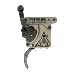 Rise Remington 700 Reliant PRO Single Stage Curved Trigger 1 to 3Lbs w/Bolt Release FDE/Black