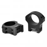 Warne HyperLite Rings 30mm High Black