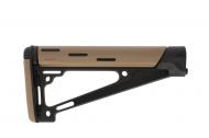 Hogue AR-15 OverMolded Fixed Buttstock Fits A2 Buffer Tube Flat Dark Earth