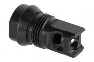 Breek Arms 2BO-S Short Single Port Muzzle Brake 9mm 1/2x28 Thread Outside 13/16x16