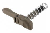 Forward Controls Design Ambidextrous Magazine Release Serrated Extended Length Lever FDE