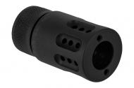 Guntec USA AR 308 Mini Slip Over Barrel Shroud With Multi Port Muzzle Brake 5/8x24