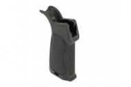 Strike Industries Overmolded Enhanced AR-15 Pistol Grip 15 Degree Black