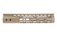 Guntec USA Air Lite AR-15 Handguard M-LOK Flat Dark Earth 10"