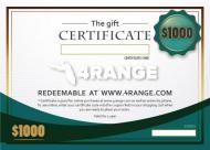 $1000 Gift Certificate