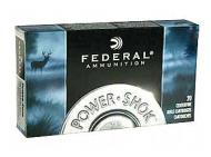 Fed PowerShok 270WIN 150 Grain Solid Point Round Nose 20/200